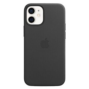 Apple iPhone 12 Mini Black Leather Case